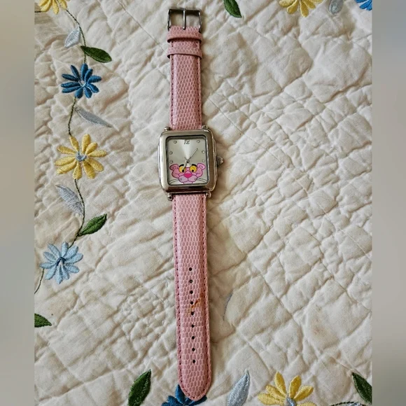 Vintage pink panther watch 40th anniversary watch Pink Panther Collectors 40th Anniversary 1964-2003 Watch for  main image 3